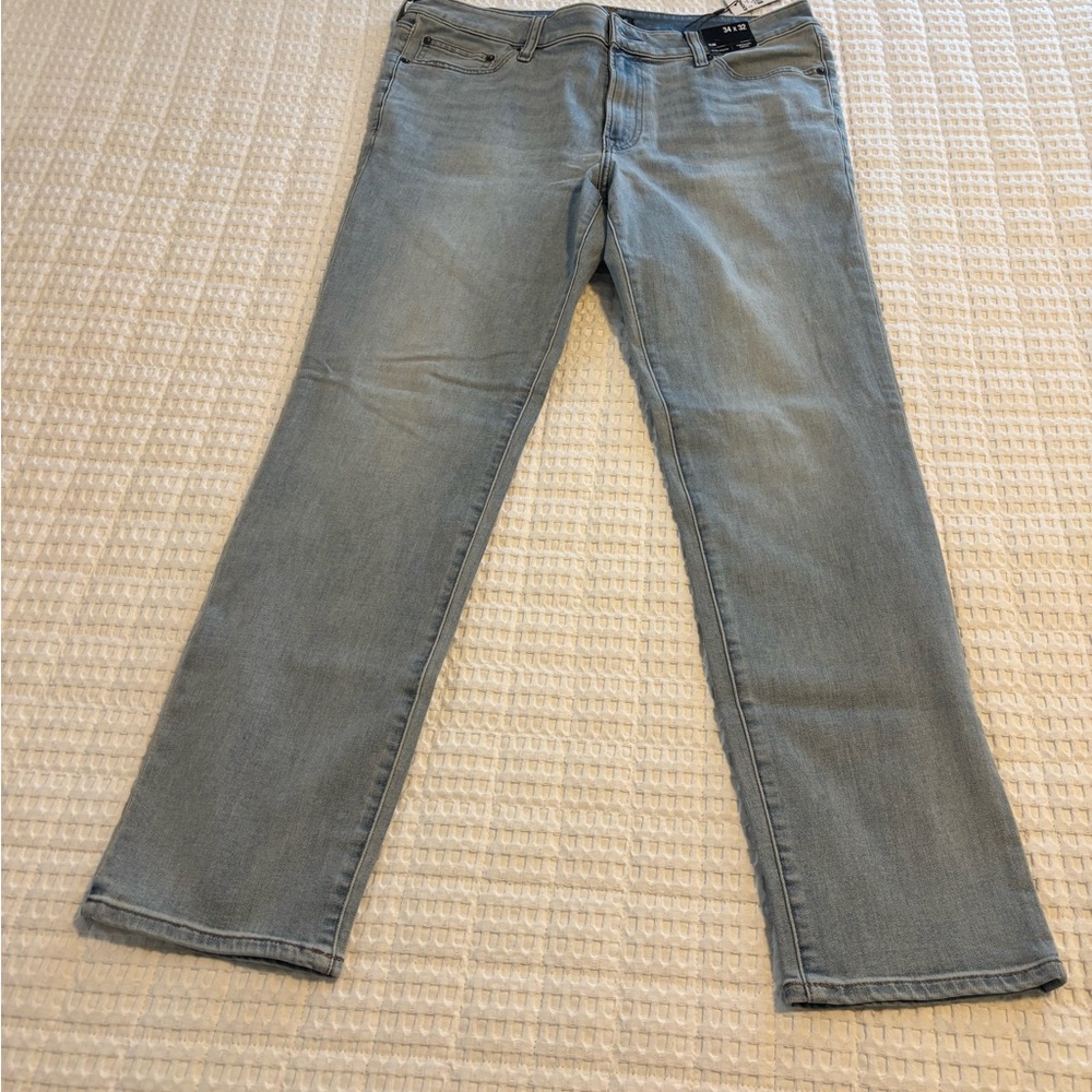 Express Men's Denim Jeans in Light Blue